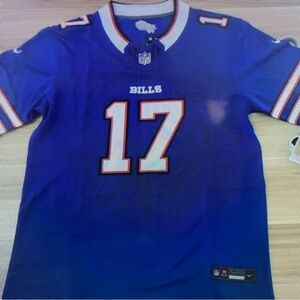 😉17 Josh Allen Vapor Jersey Royal Stitched🧡